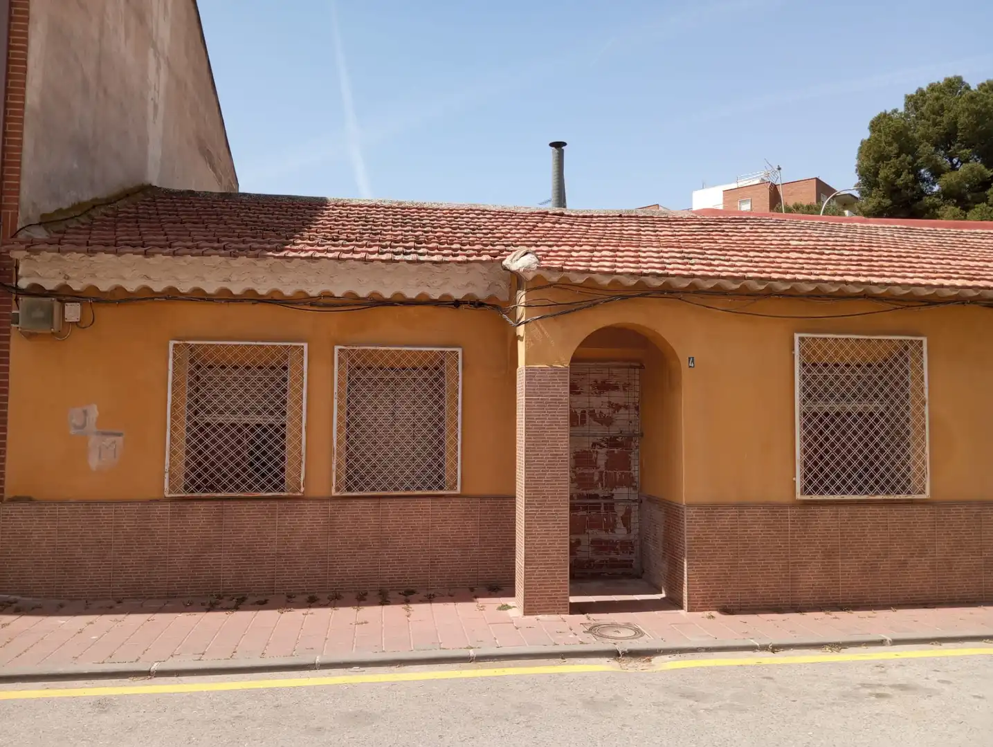 Vista exterior de Casa adosada en venta en  Murcia Capital con Jardín privado
