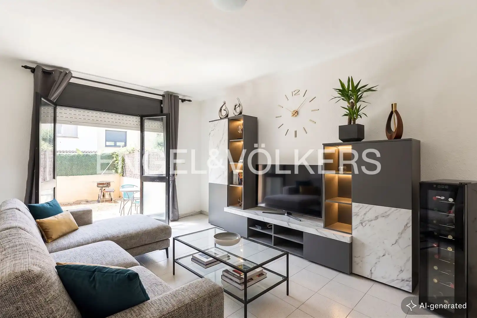 Living room of Houses for sale in Esparreguera  with Heating, Private garden and Terrace
