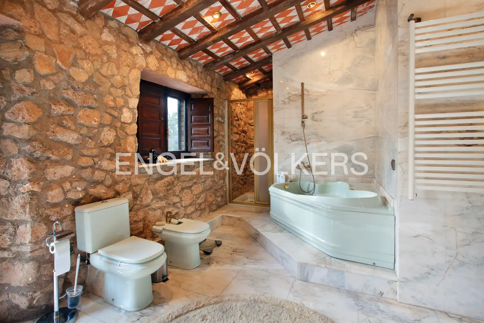 Baño de Casa o chalet en venta en Montblanc con Aire acondicionado, Calefacción y Jardín privado