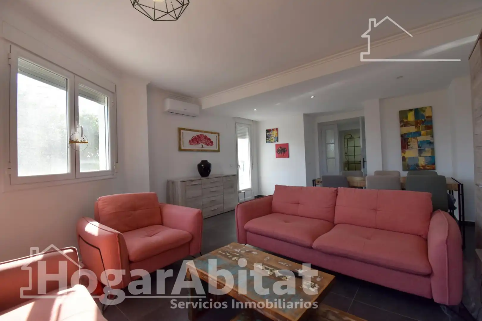 Sala de estar de Casa adosada en venta en Guardamar de la Safor con Terraza, Trastero y Balcón