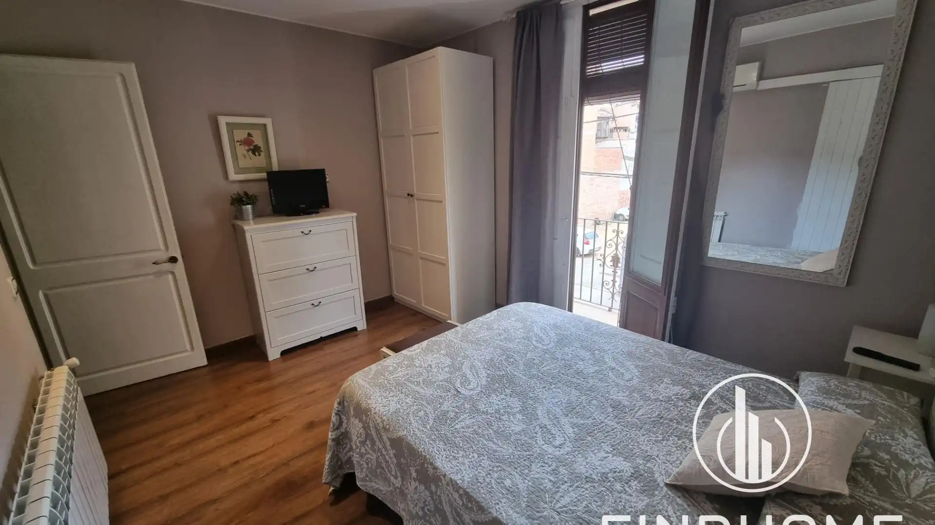 Bedroom of Flat for sale in Olot  with Air Conditioner, Heating and Terrace