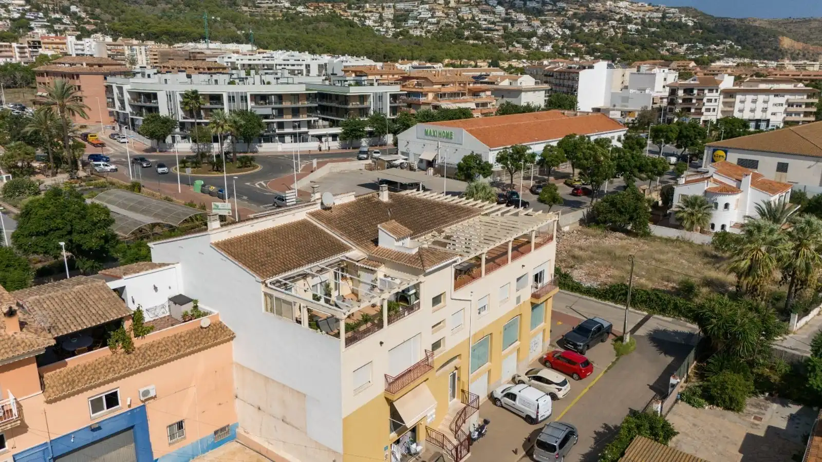 Exterior view of Attic for sale in Jávea / Xàbia  with Air Conditioner, Heating and Terrace