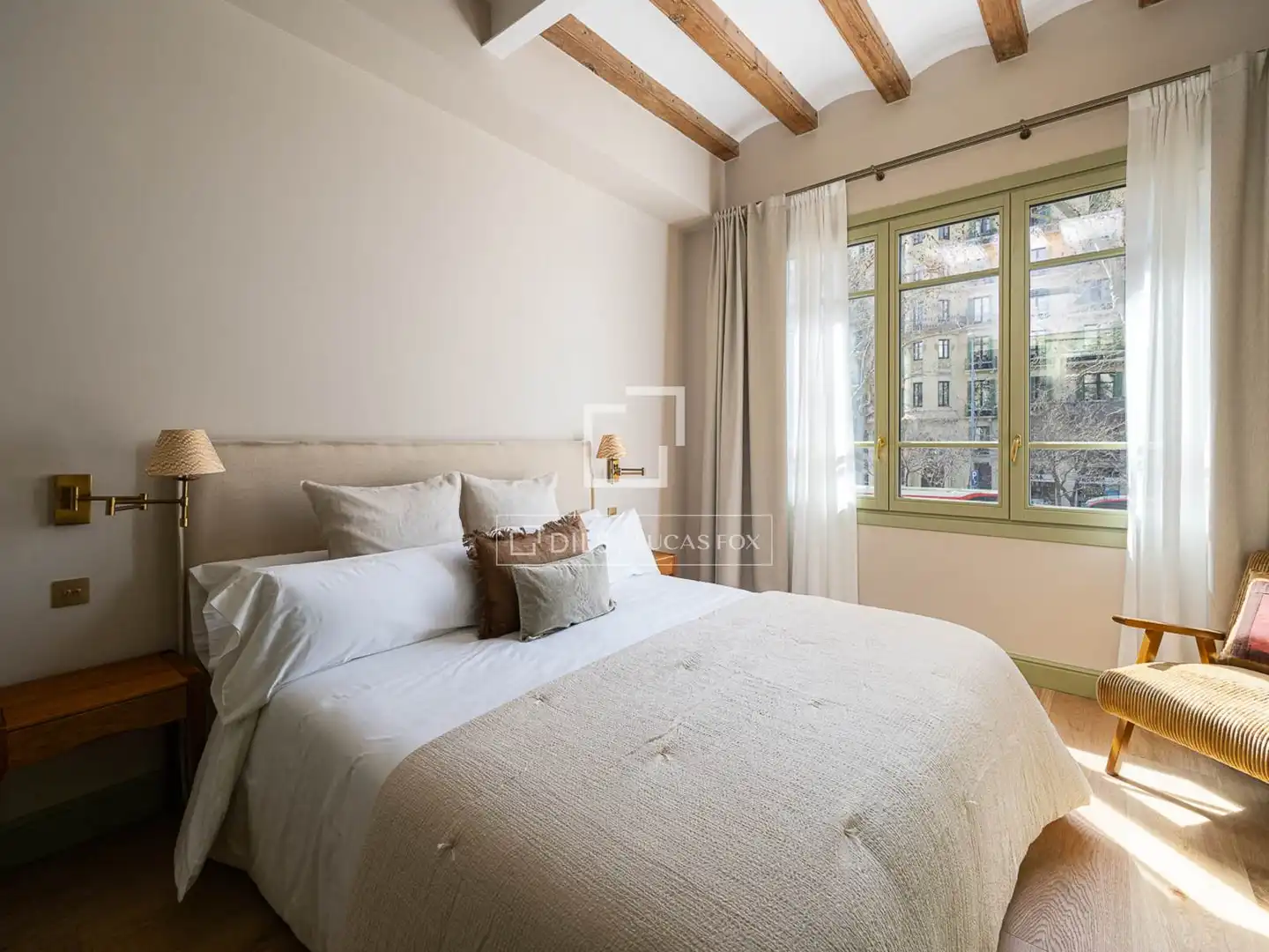 Bedroom of Flat for sale in Barcelona  with Air Conditioner, Heating and Terrace