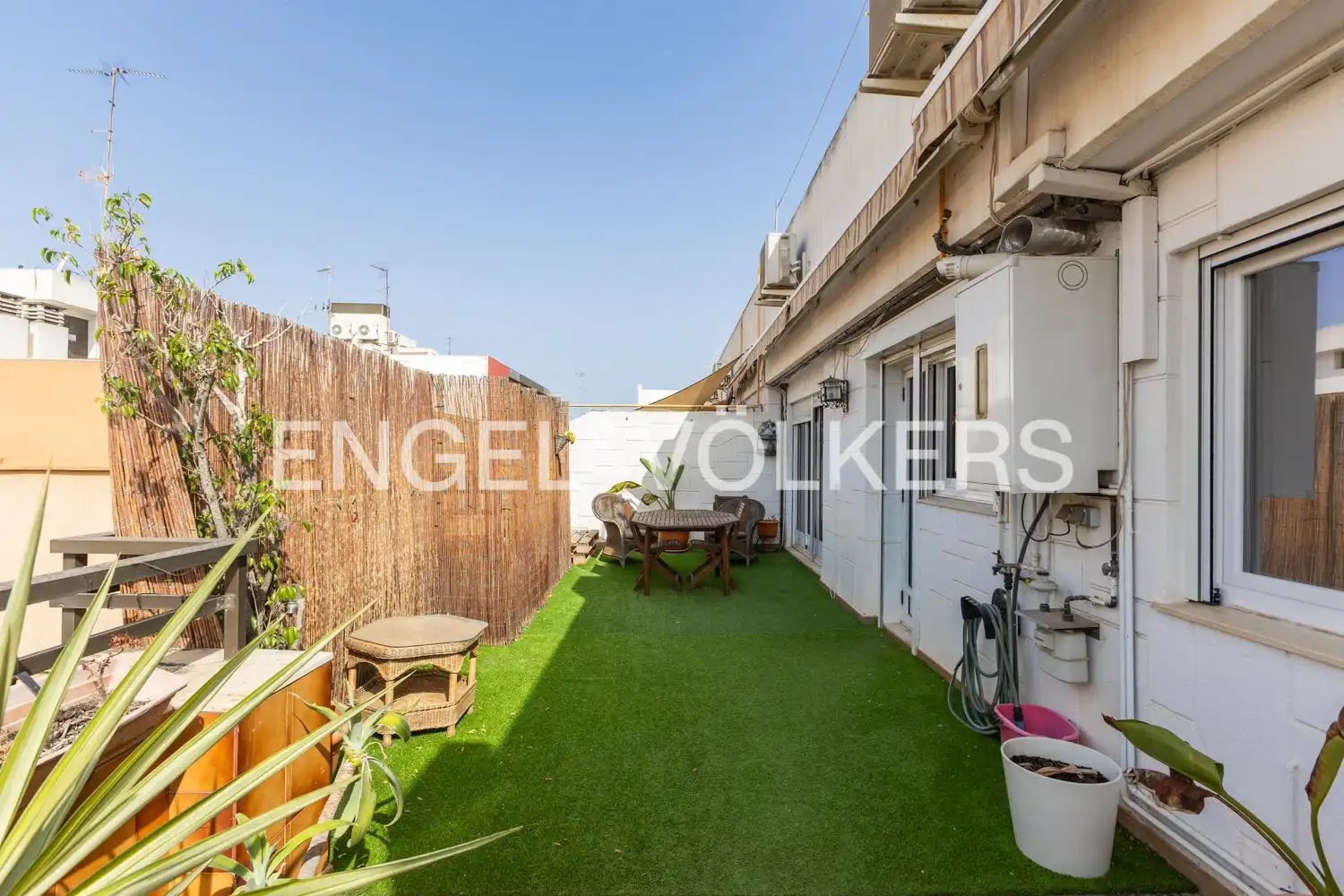Terraza de Piso de alquiler en Mislata con Aire acondicionado, Calefacción y Terraza