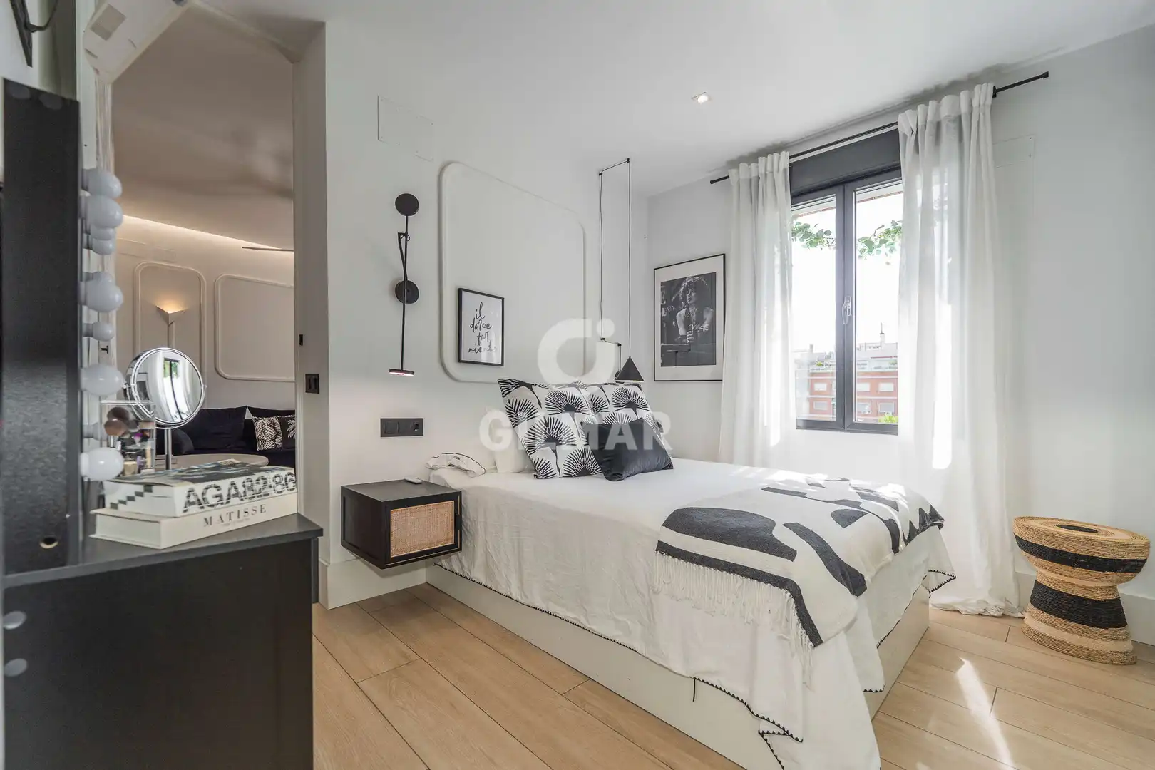 Bedroom of Flat for sale in Madrid  with Heating