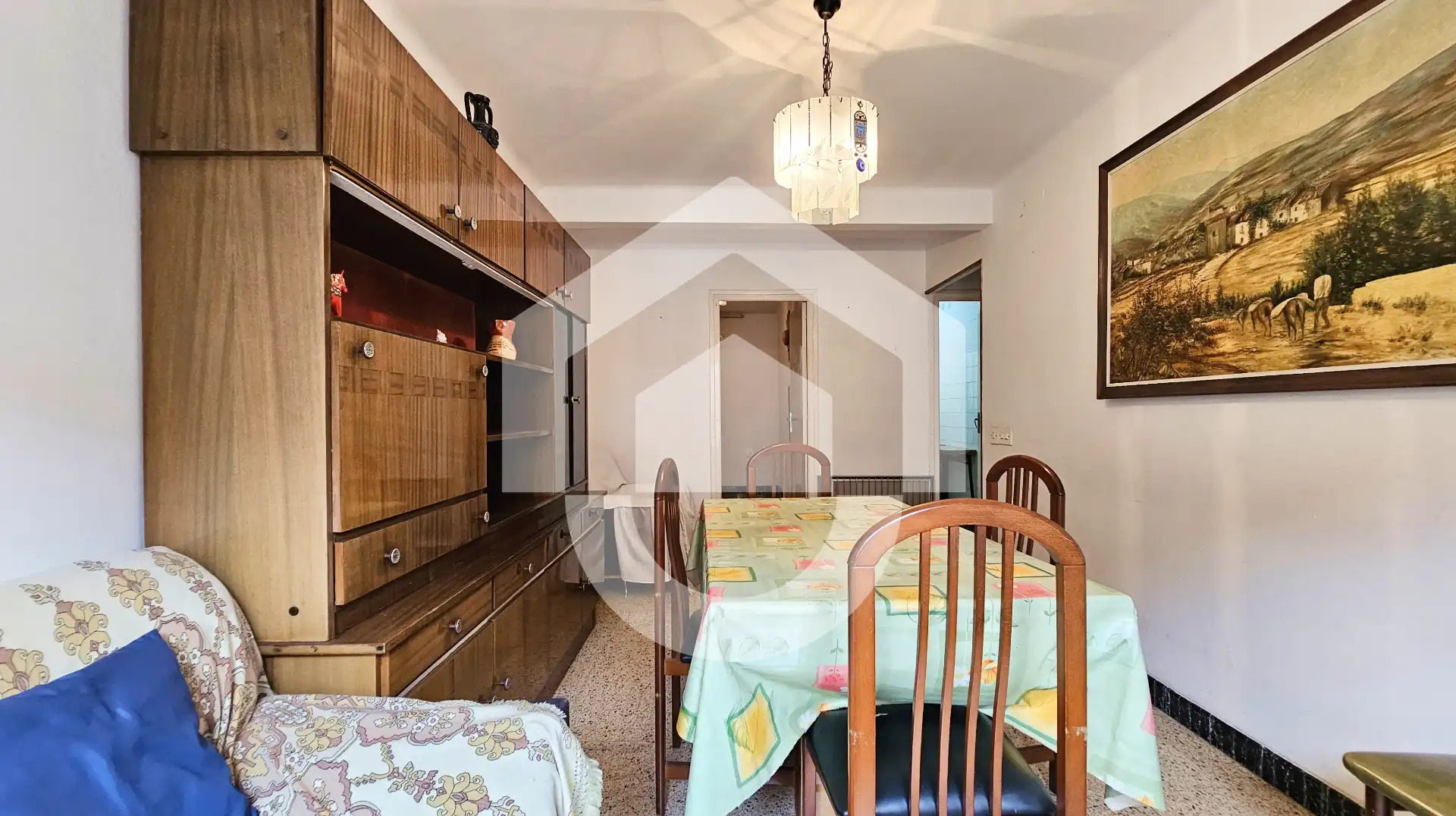 Esszimmer von Wohnung zum Verkauf in Barcelona mit Möbliert, Ofen und Balkon