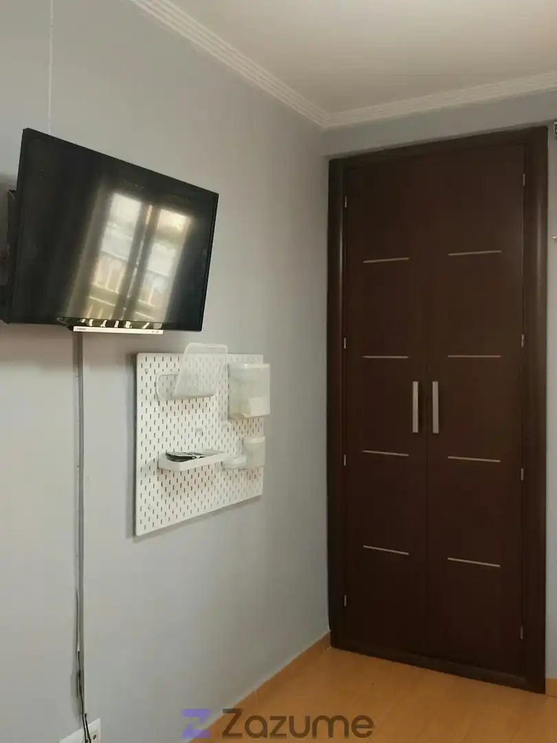 Schlafzimmer von Wohnung zur Miete in Sevilla mit Klimaanlage, Heizung und Möbliert