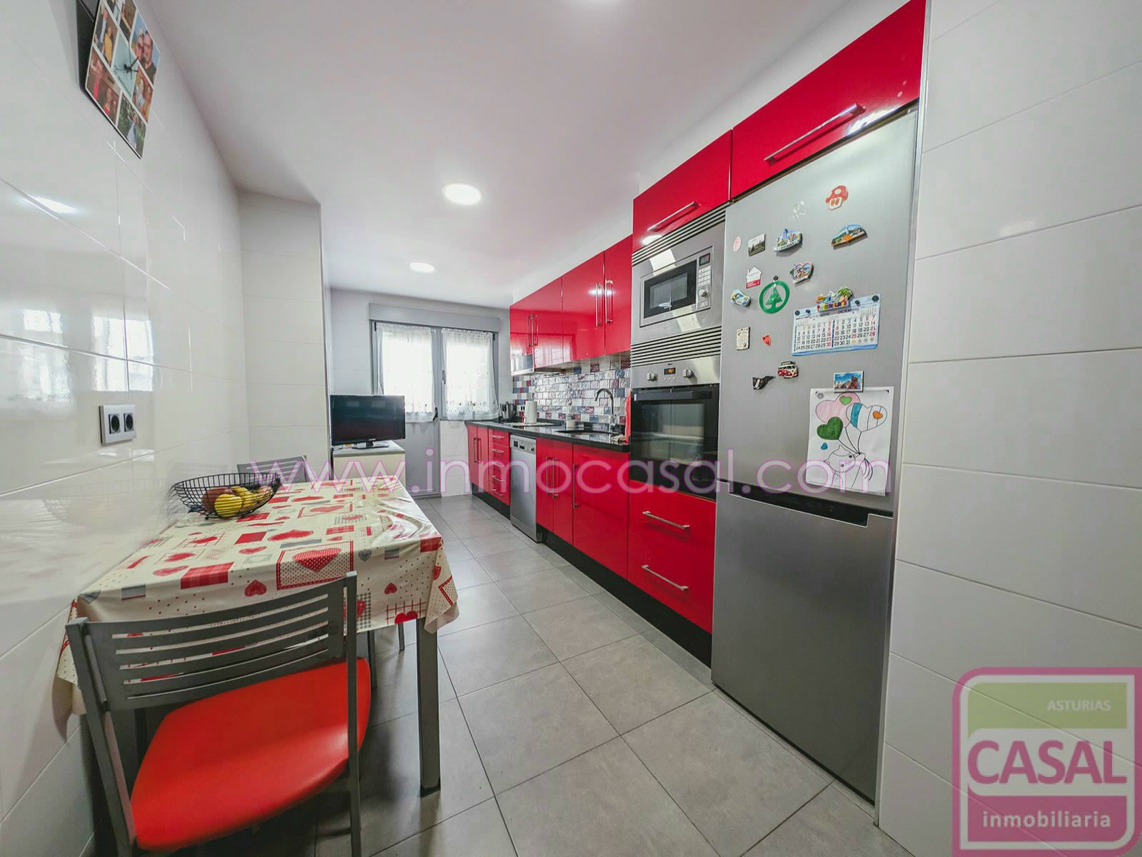Cocina de Piso en venta en Langreo con Calefacción y Terraza