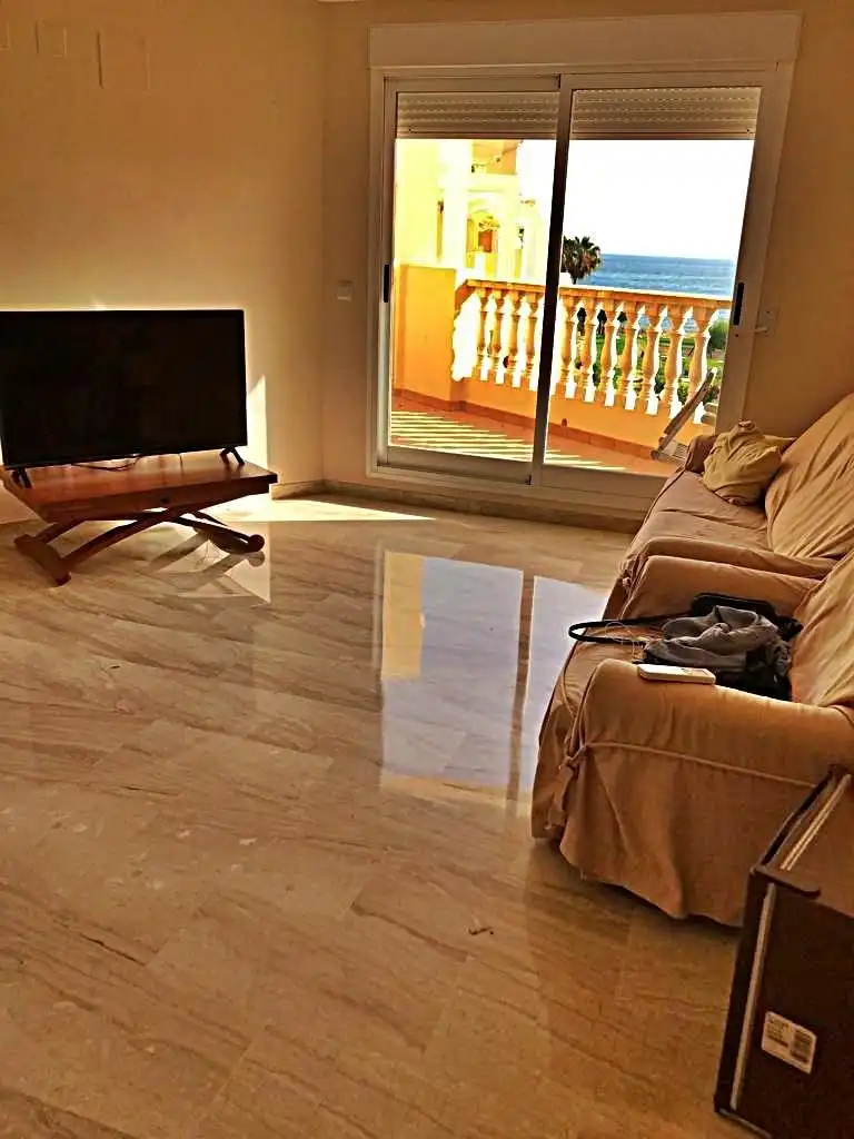 Sala de estar de Apartamento en venta en Dénia con Aire acondicionado, Jardín privado y Terraza