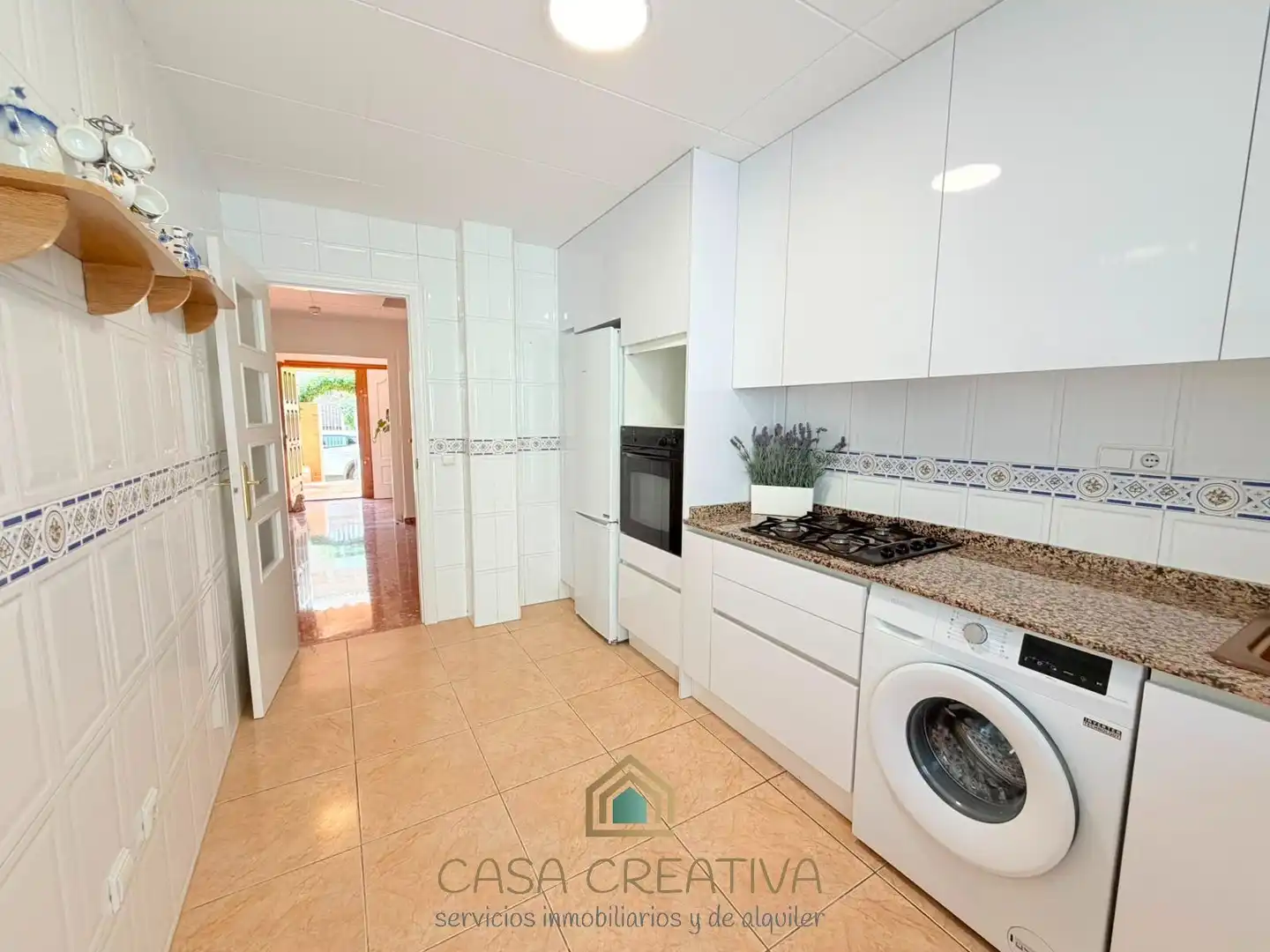 Cocina de Casa adosada en venta en Picanya con Jardín privado, Terraza y Trastero
