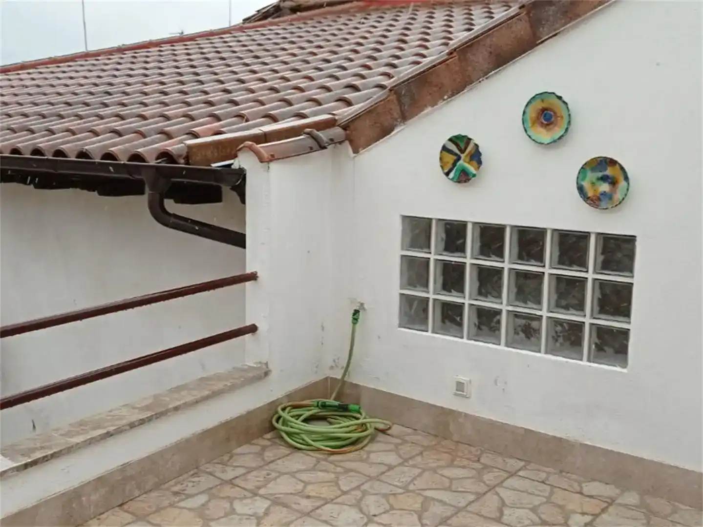 Vista exterior de Casa adosada en venta en Mecerreyes con Trastero, Amueblado y Horno