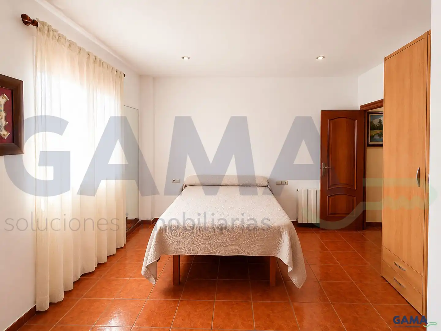 Habitación de Casa o chalet en venta en La Pobla Llarga con Aire acondicionado y Trastero
