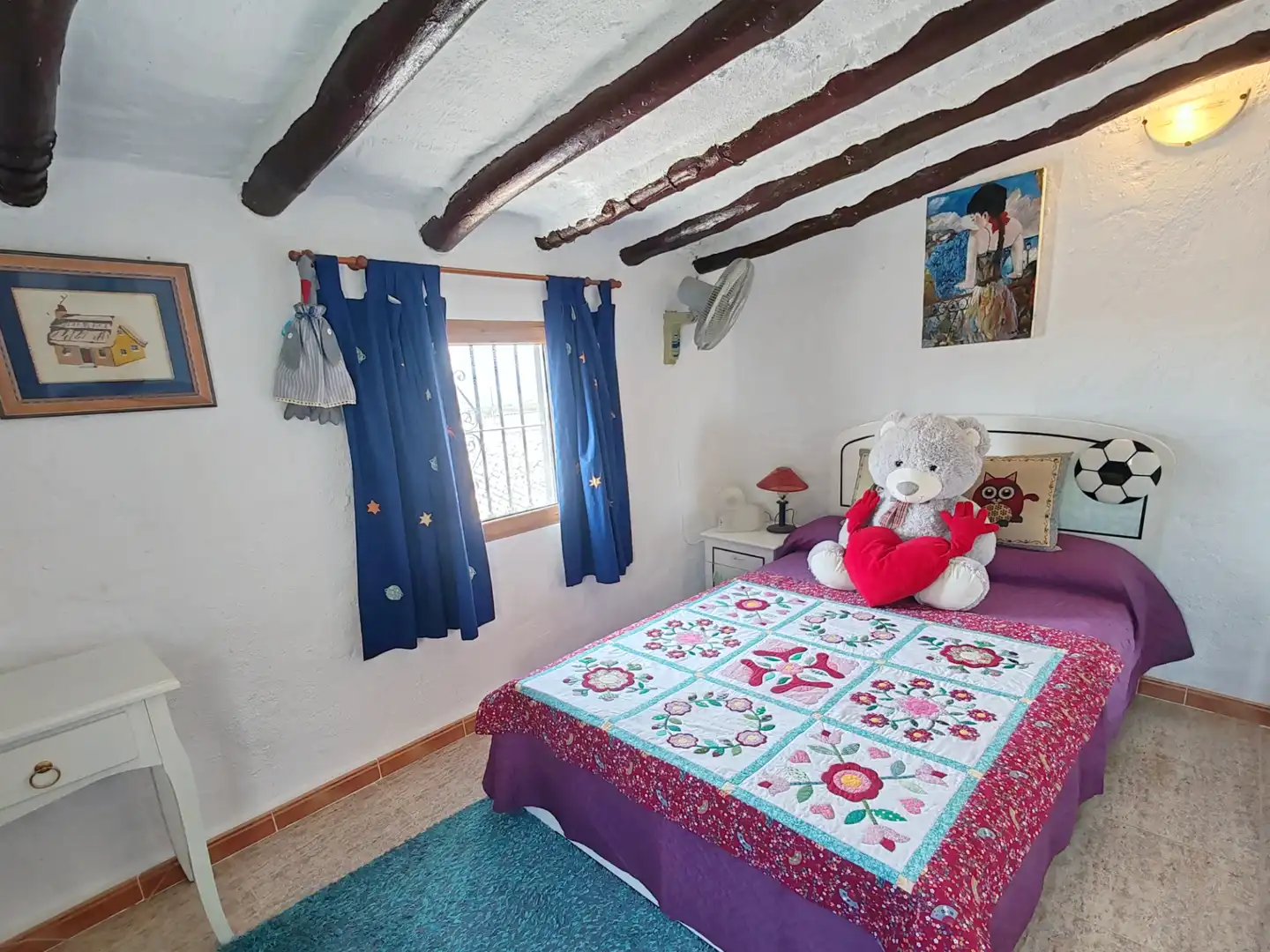 Habitación de Casa o chalet en venta en Huércal-Overa con Aire acondicionado, Jardín privado y Terraza