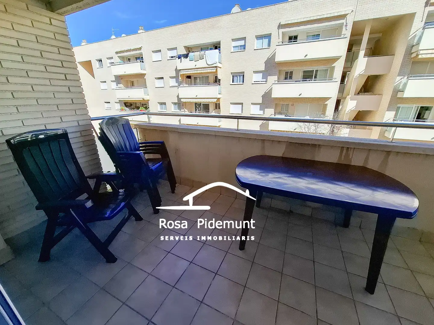 Terrasse von Wohnung zum Verkauf in Lloret de Mar mit Klimaanlage, Heizung und Terrasse