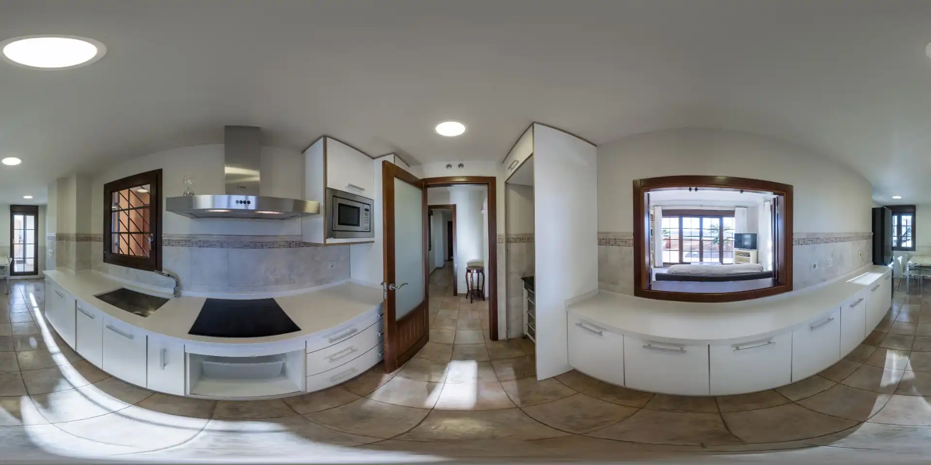 Küche von Dachboden zum Verkauf in Ayamonte mit Terrasse, Abstellraum und Möbliert