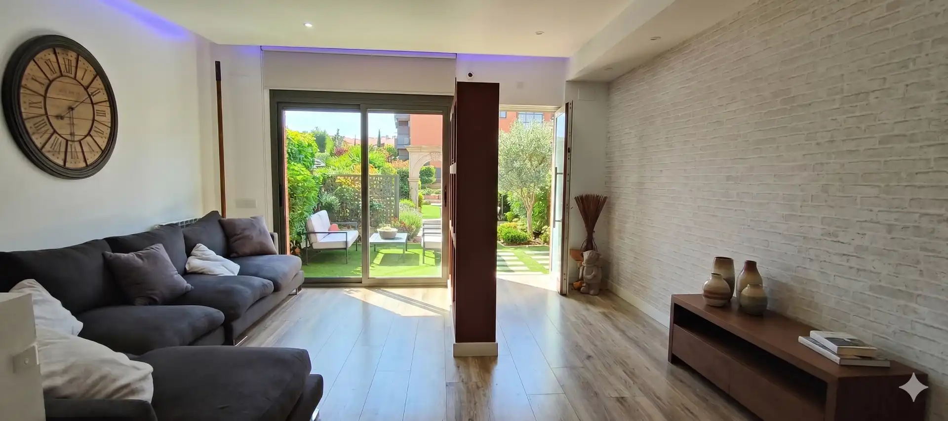 Sala de estar de Casa o chalet en venta en Sant Andreu de Llavaneres con Aire acondicionado, Calefacción y Jardín privado
