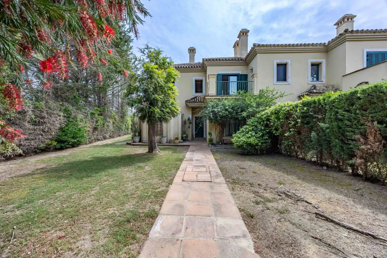 Jardín de Casa adosada en venta en Sotogrande con Jardín privado, Terraza y Piscina
