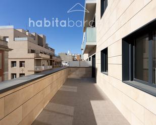 Exterior view of Flat to rent in  Barcelona Capital  with Air Conditioner, Terrace and Balcony