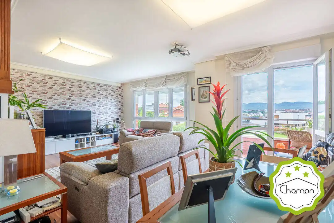 Sala de estar de Dúplex en venta en Berango con Calefacción y Terraza