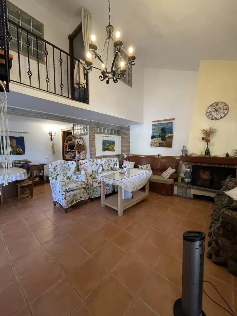 Sala d'estar de Finca rústica en venda en Salobreña amb Piscina
