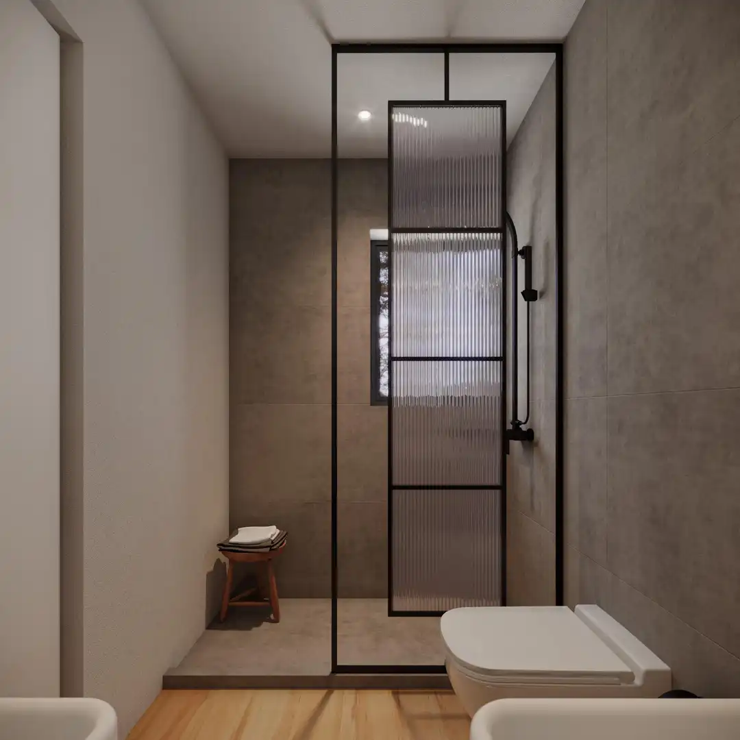 Baño de Casa adosada en venta en Terrassa con Aire acondicionado, Calefacción y Jardín privado