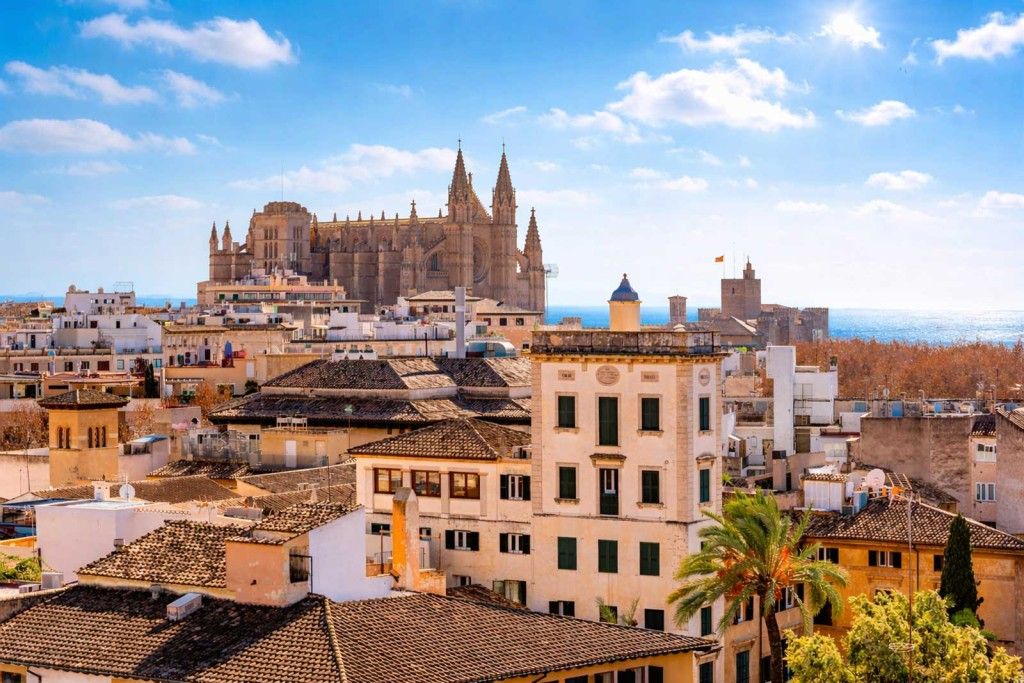 Vista exterior de Àtic en venda en  Palma de Mallorca amb Terrassa i Traster