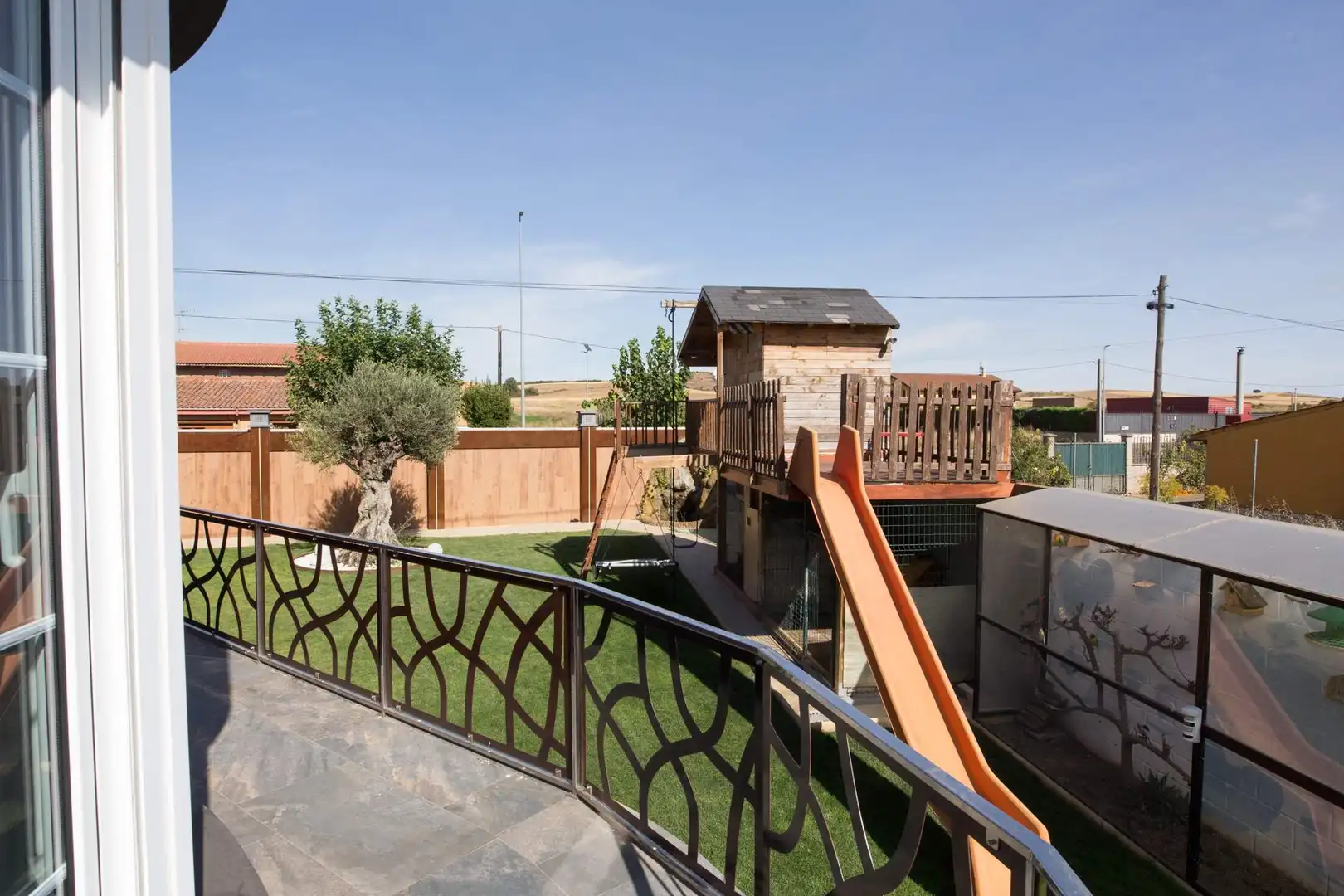 Jardín de Casa o chalet en venta en Villaturiel