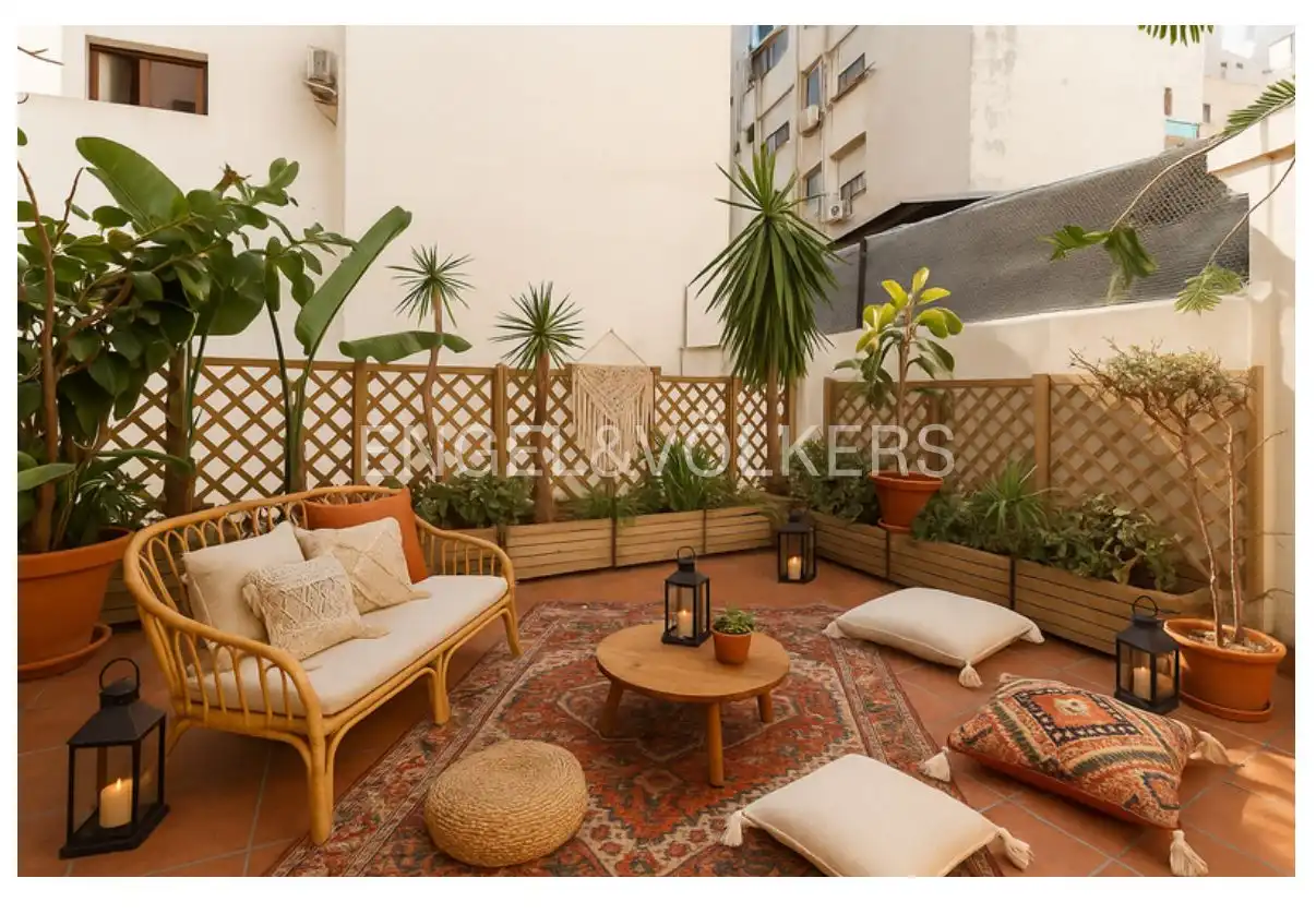 Terrasse von Wohnung zur Miete in Jesús