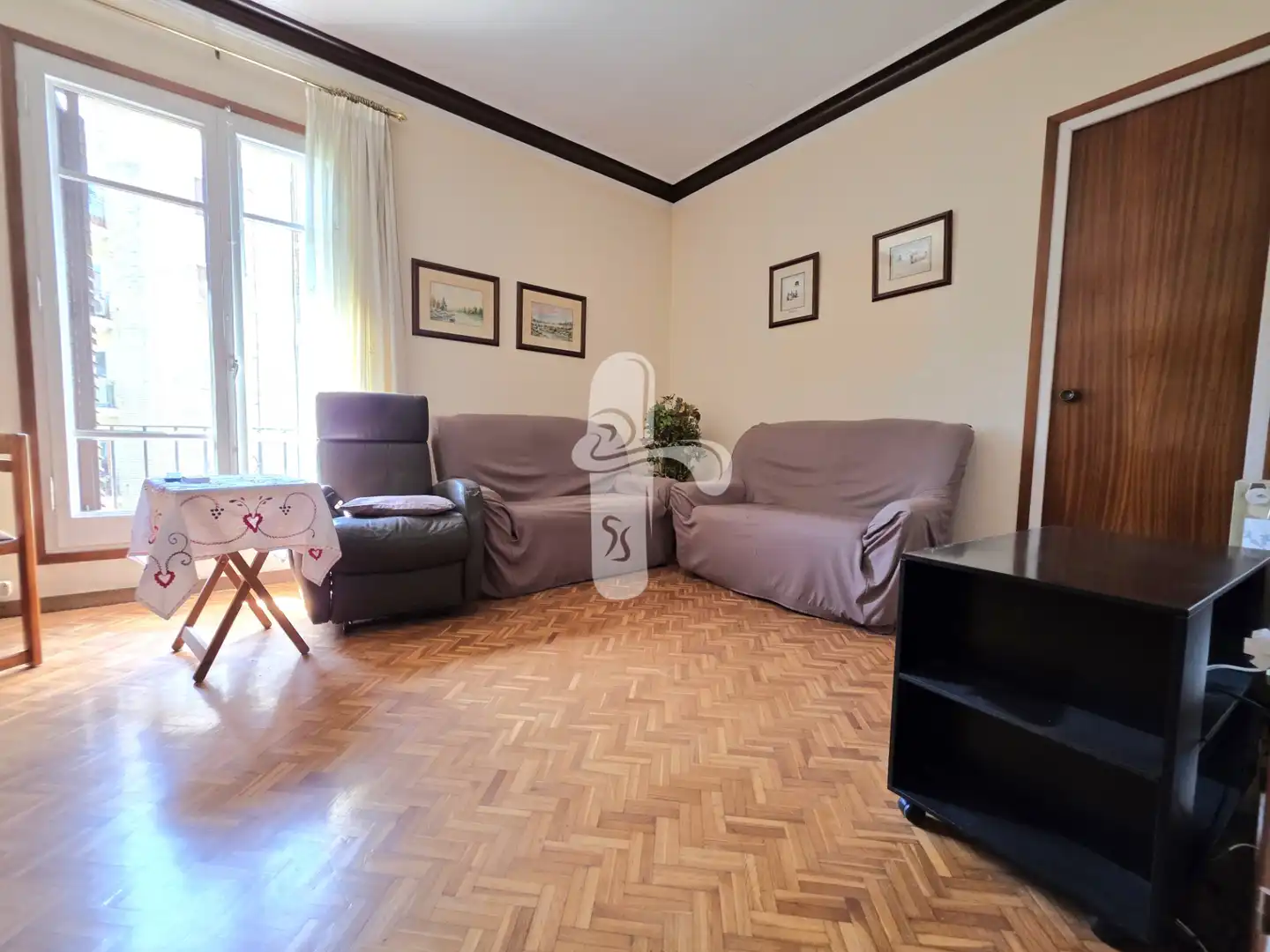 Sala de estar de Piso en venta en Barcelona con Aire acondicionado y Calefacción
