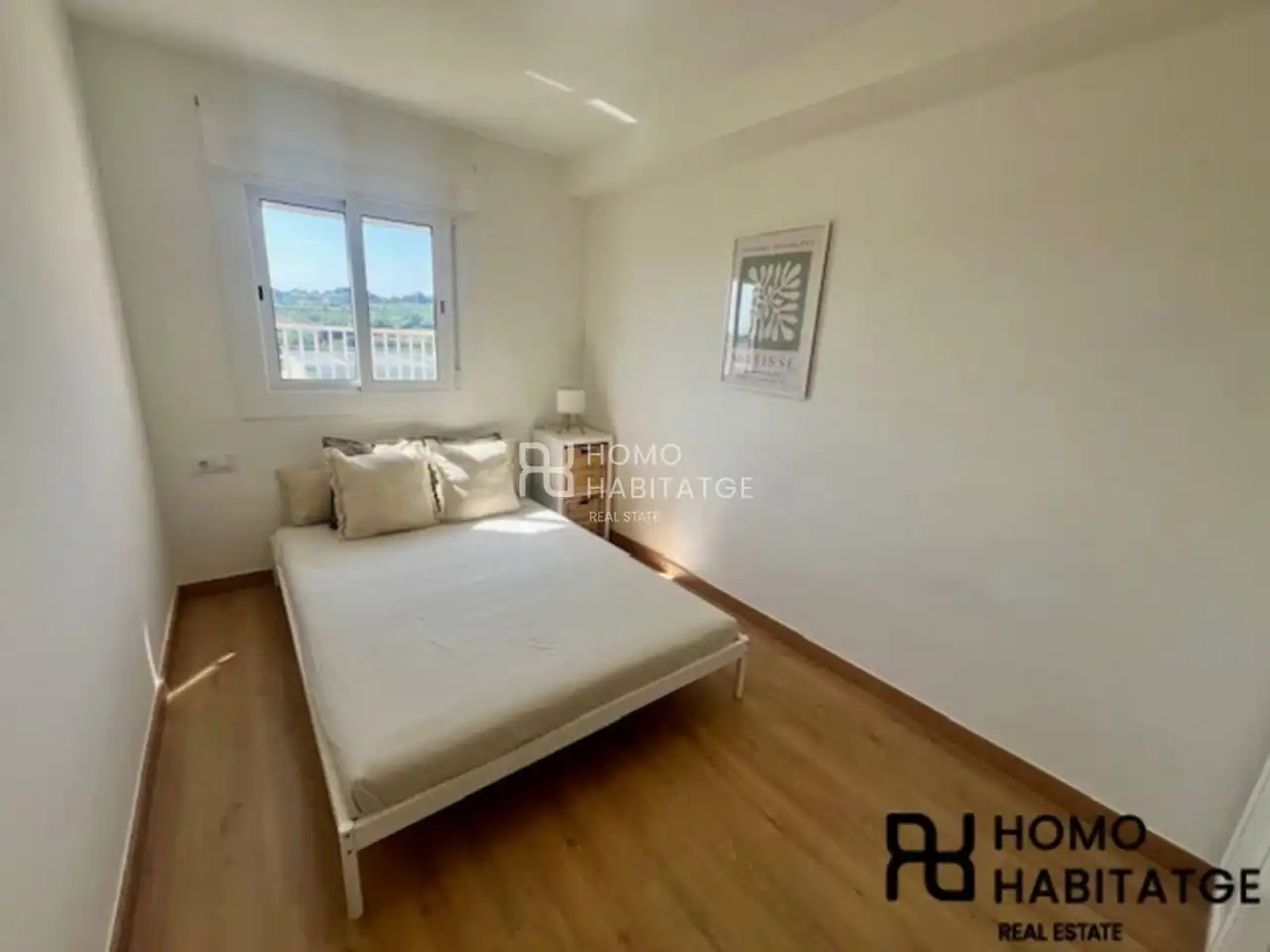 Schlafzimmer von Wohnung zum Verkauf in Rubí mit Parkett, Terrasse und Balkon