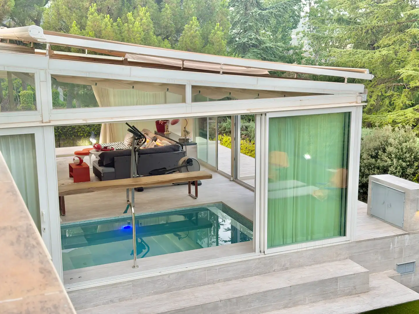 Terraza de Casa o chalet en venta en Galapagar con Aire acondicionado, Calefacción y Jardín privado
