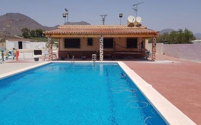 Piscina de Finca rústica en venda en Águilas amb Aire condicionat, Jardí privat i Terrassa