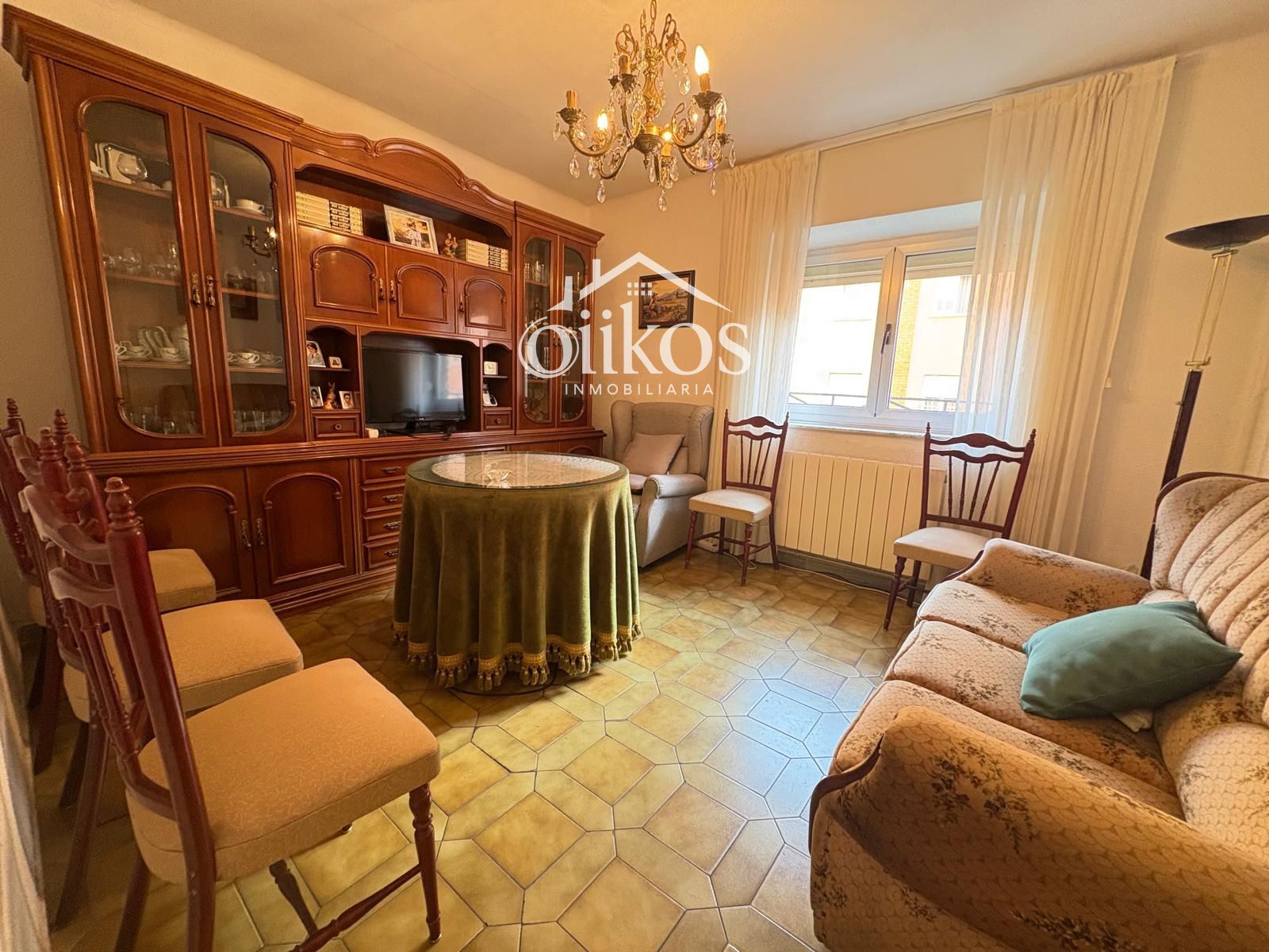 Living room of Flat for sale in Salamanca Capital  with Heating and Furnished