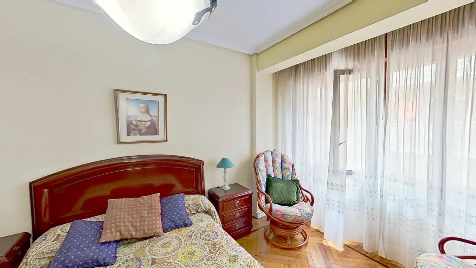 Bedroom of Flat for sale in Torrelavega   with Heating, Parquet flooring and Storage room