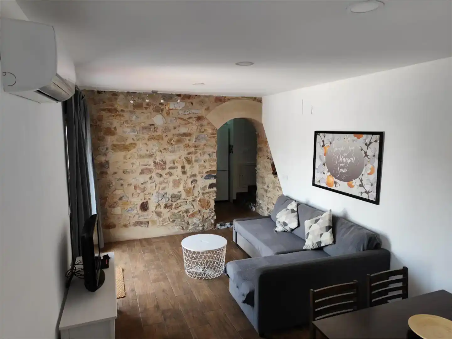 Sala d'estar de Apartament en venda en Cáceres Capital amb Aire condicionat i Piscina