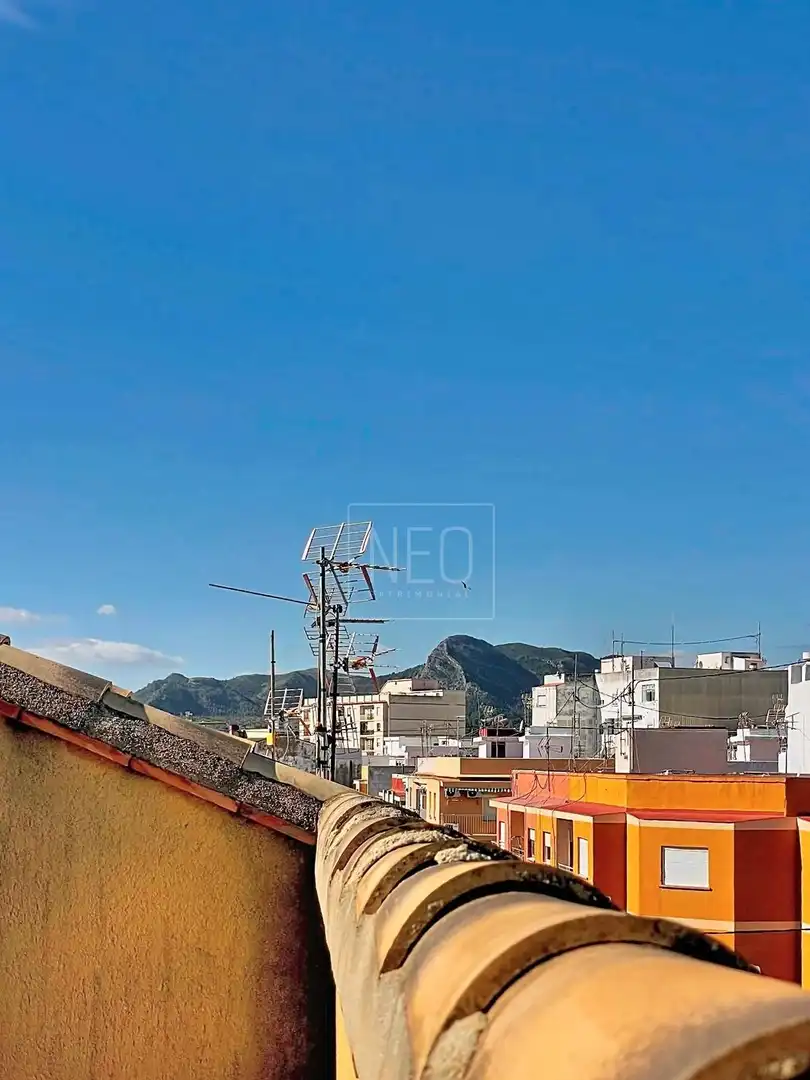 Vista exterior de Dúplex en venda en Gandia amb Aire condicionat, Calefacció i Terrassa