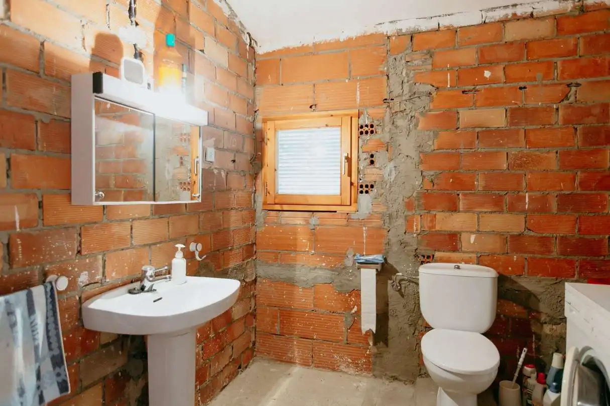 Baño de Casa o chalet en venta en Casbas de Huesca con Calefacción, Jardín privado y Trastero