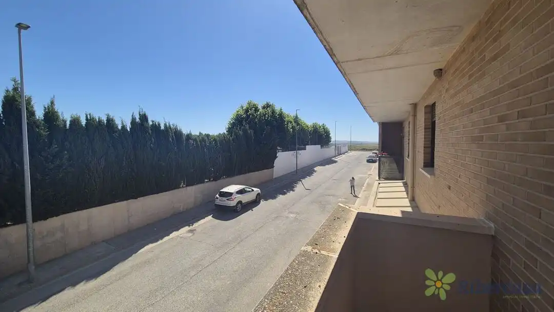 Exterior view of Houses for sale in Fustiñana  with Private garden and Balcony