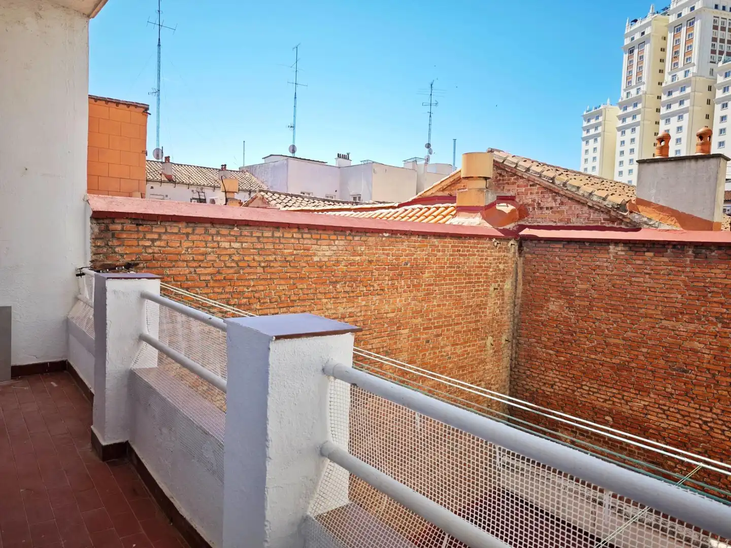 Terrasse von Wohnung zur Miete in Madrid mit Klimaanlage, Heizung und Terrasse
