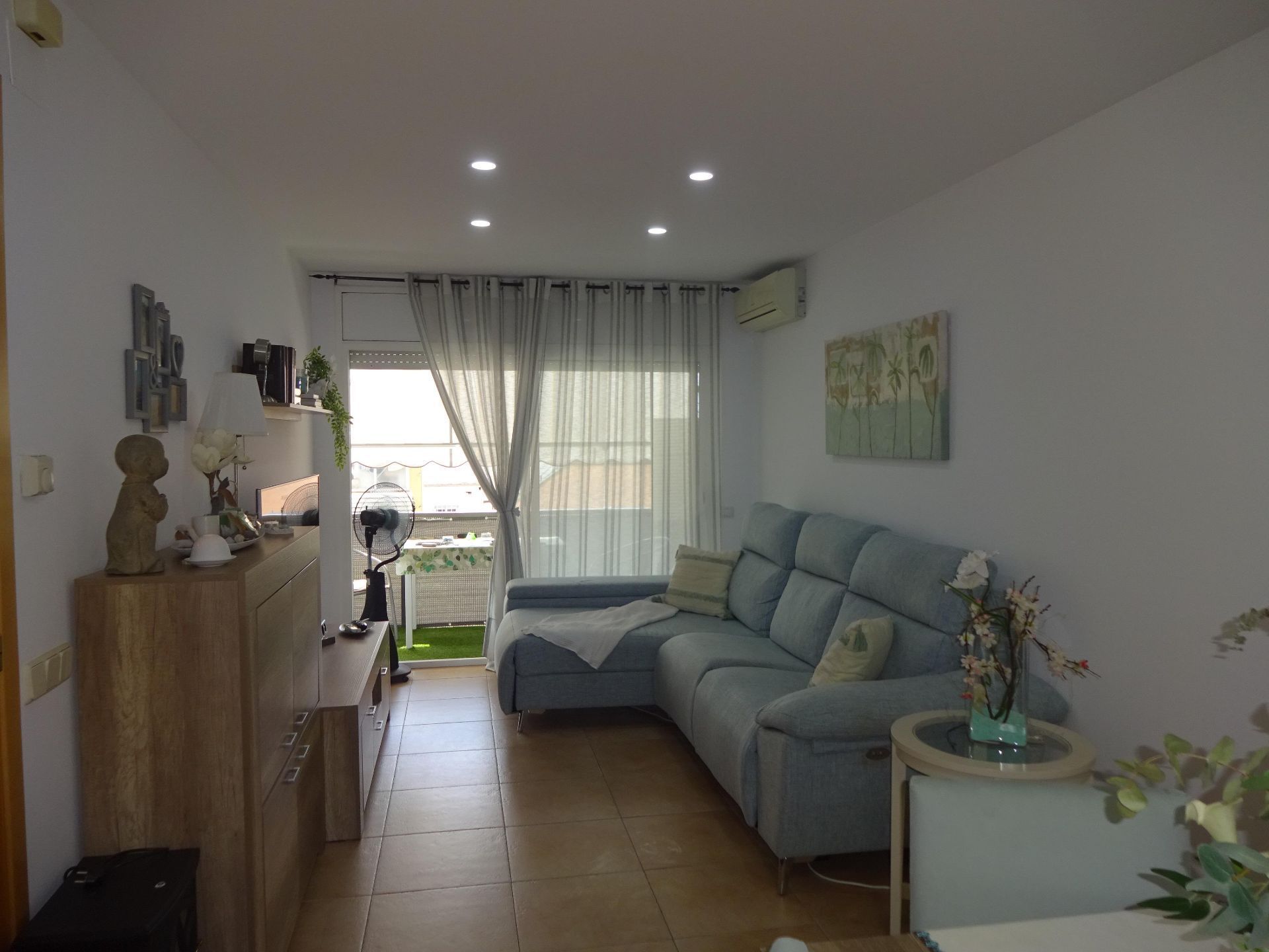 Living room of Flat for sale in Mataró  with Air Conditioner and Heating