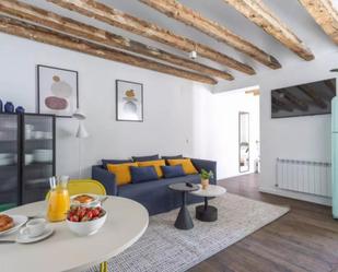 Living room of Apartment to rent in  Madrid Capital  with Heating, Oven and Washing machine