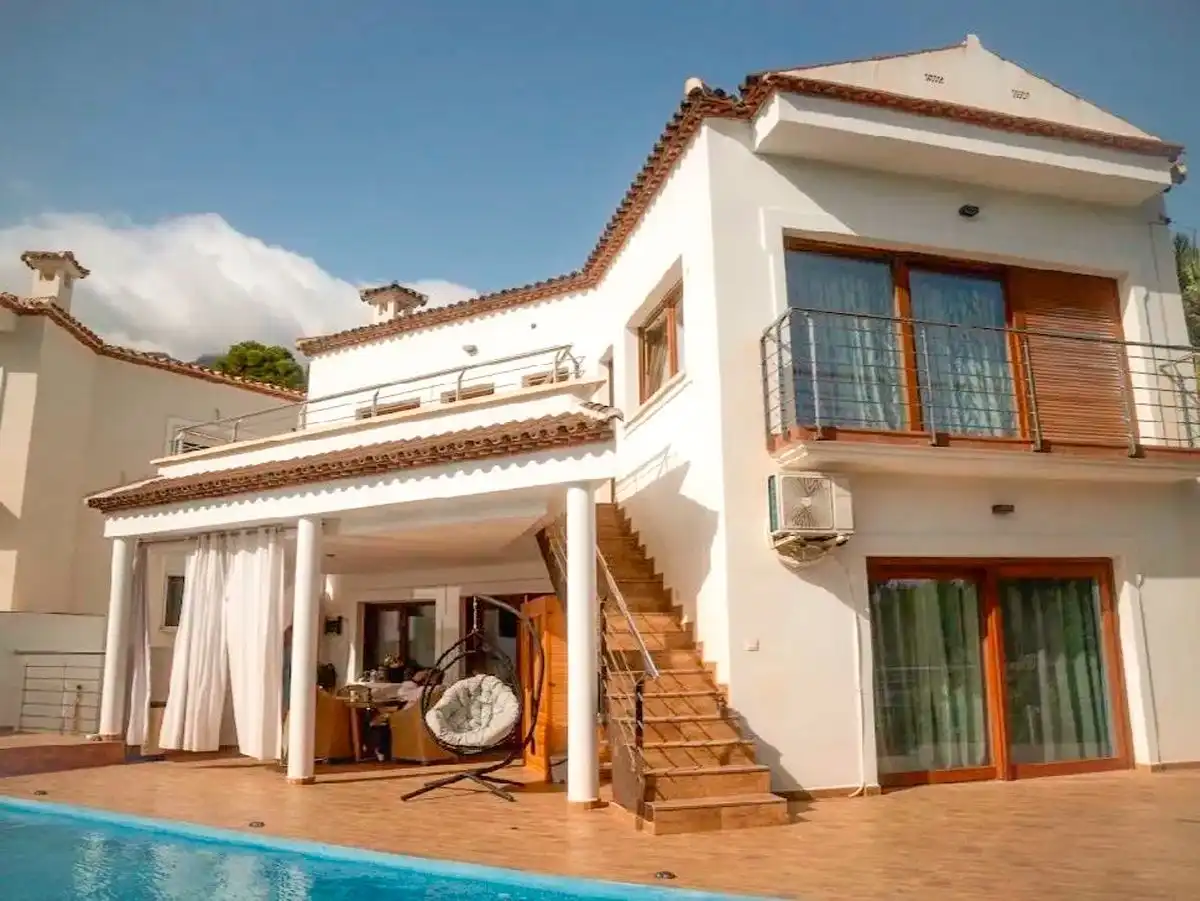 Vista exterior de Casa o chalet en venta en Altea con Aire acondicionado, Calefacción y Jardín privado