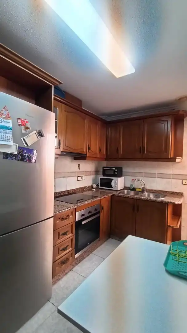 Kitchen of Flat for rent in Elche / Elx  with Air Conditioner, Furnished and Balcony