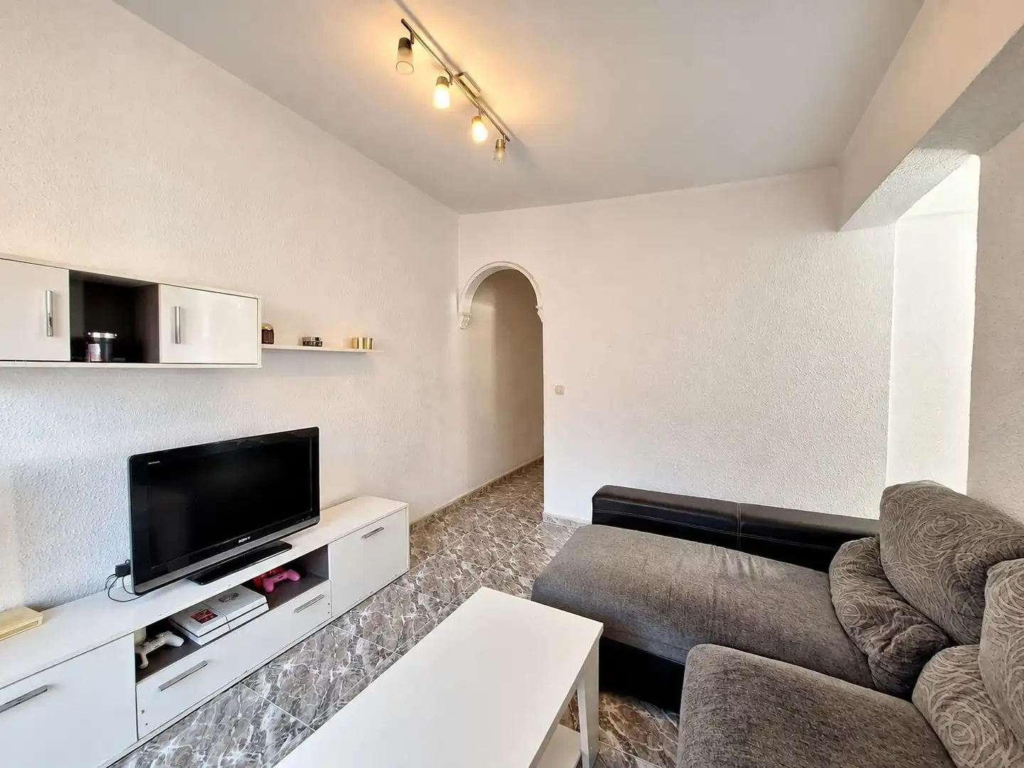 Sala de estar de Piso en venta en Málaga