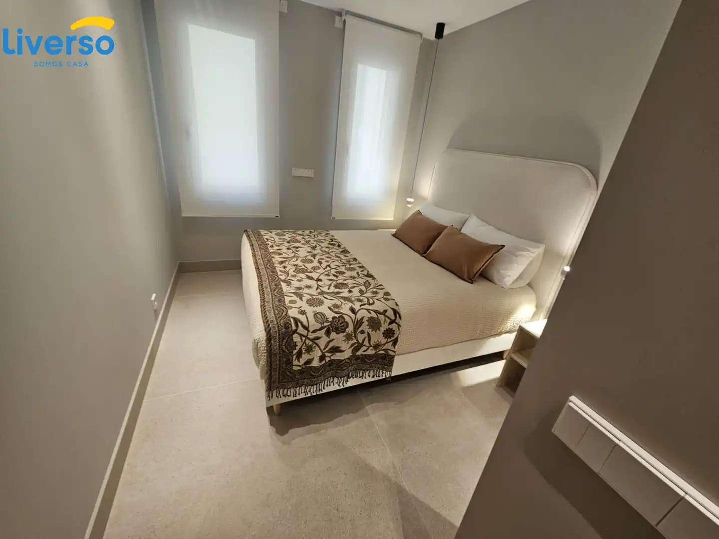 Bedroom of Flat for rent in Burgos  with Heating, Storage room and Furnished