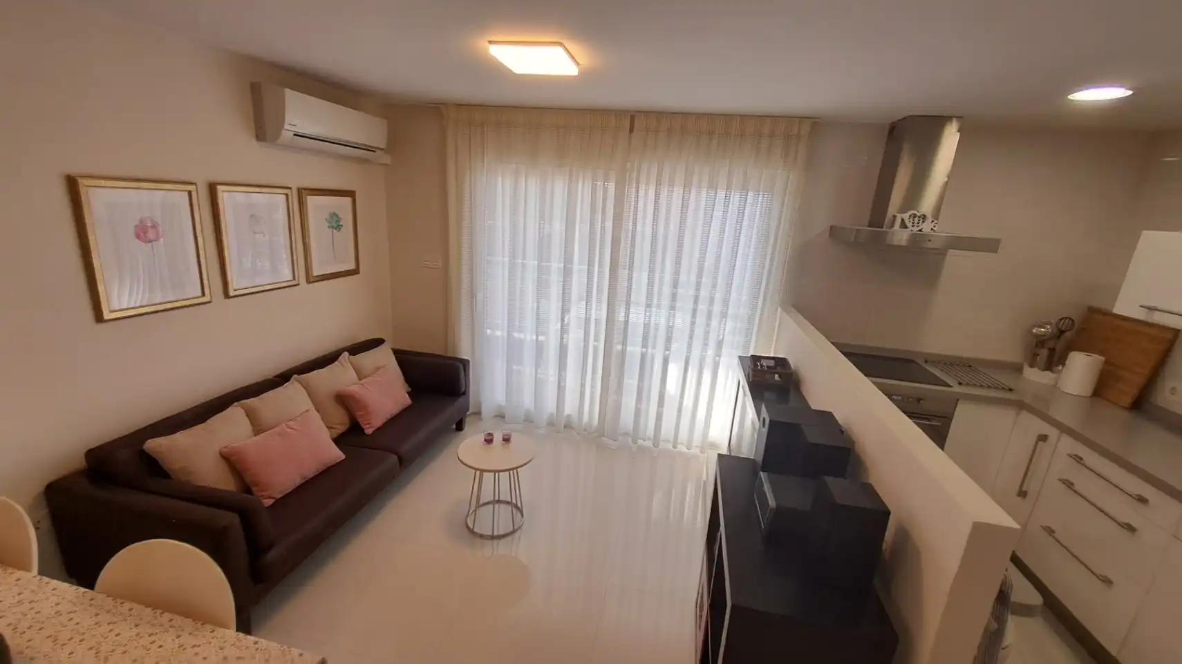 Sala de estar de Apartamento en venta en Calpe / Calp
