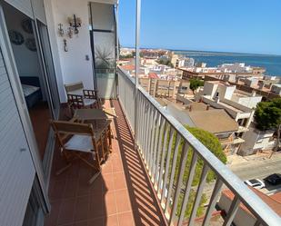 Balcony of Flat to rent in San Javier  with Terrace, Furnished and Oven