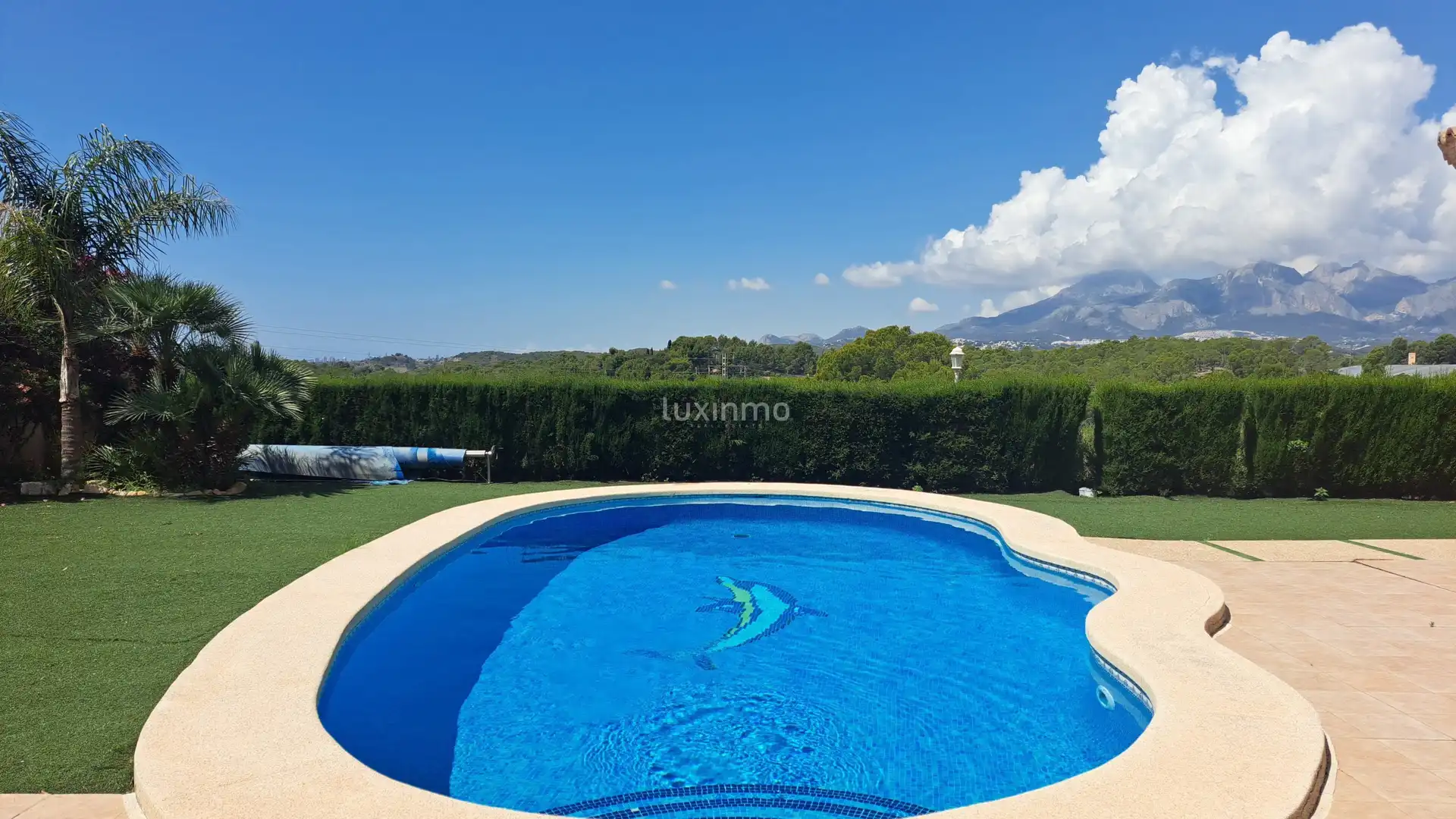 Piscina de Casa o chalet en venta en Altea con Aire acondicionado, Terraza y Piscina