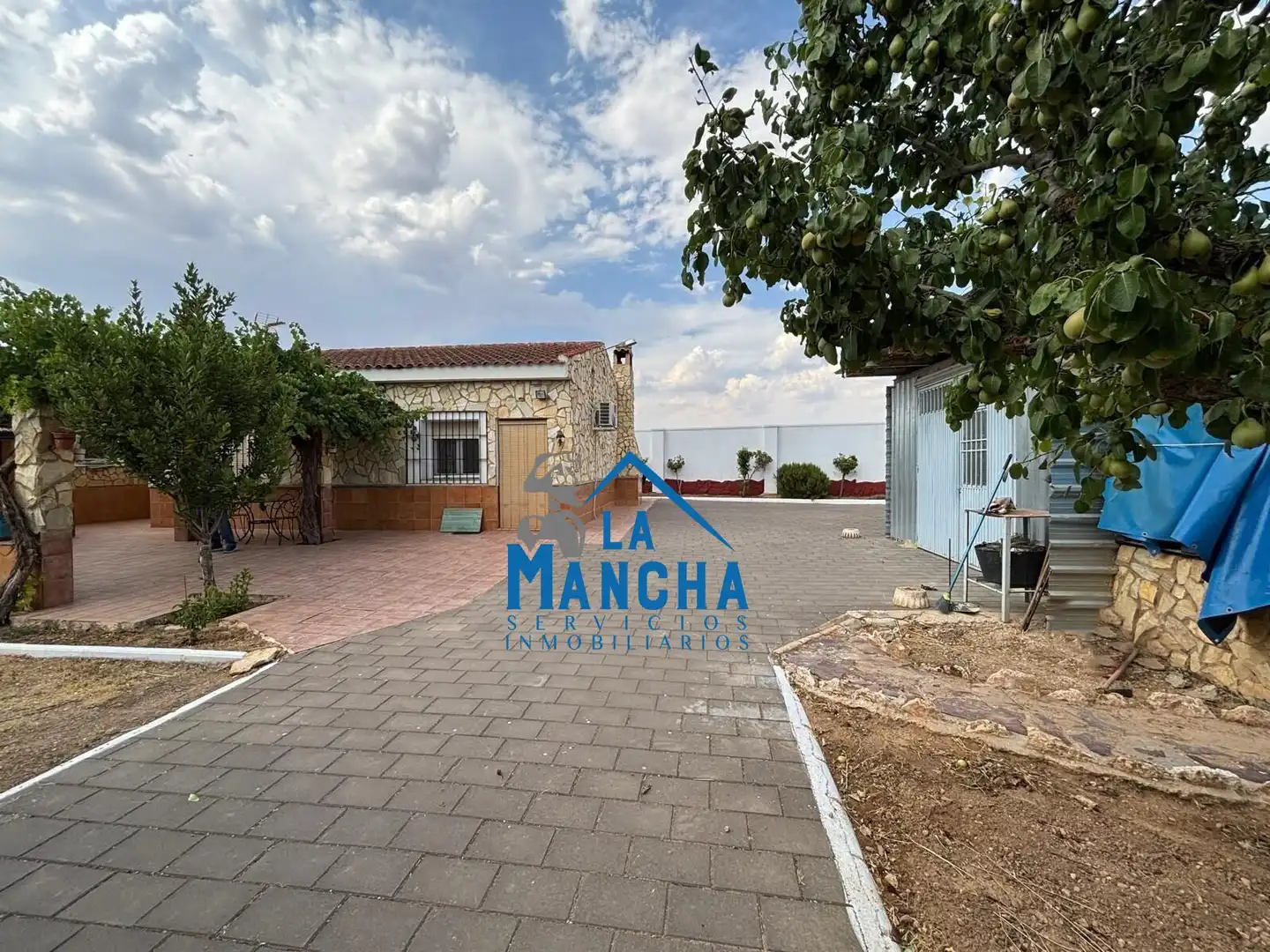 Vista exterior de Casa o xalet en venda en Albacete amb Aire condicionat, Jardí privat i Traster