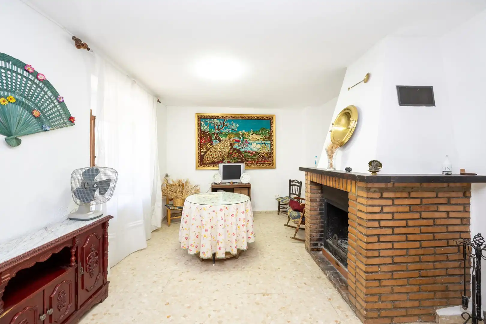 Wohnzimmer von Country house zum Verkauf in Armilla mit Privatgarten und Terrasse